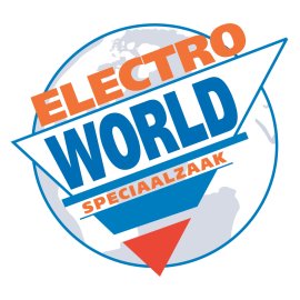 Electro World Logo Png | Electro World Logo Vector | Electro World Logo | Circuitry & Global Connection | Modern Tech Retail | Energy in Motion