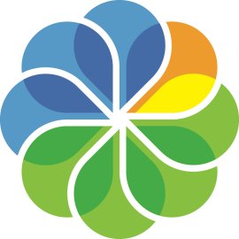 Alfresco Logo Vector PNG | Alfresco Multi‑Color Flower Emblem | Alfresco Digital Content Platform Symbol | Alfresco Open‑Source Enterprise Branding Icon
