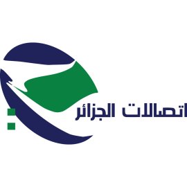 Algerie Telecom Logo Vector PNG | Modern emblem of Algeria’s national telecommunications operator | Symbolic fusion of connectivity, technology, and national identity | Clean, contemporary design optimized for digital and print use