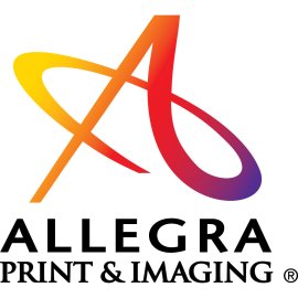 Allegra Print Imaging Logo Vector PNG | Allegra Print & Imaging Brand Emblem | Modern Gradient Allegra Lettermark | Professional Allegra Printing Logo Design