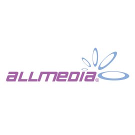 Allmedia Logo Vector PNG | Allmedia Brand Symbol | Allmedia Corporate Identity Mark | Allmedia Visual Media Logo