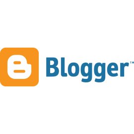 Blogger Logo Vector PNG | Classic Blogger Branding Icon | Minimal Social Publishing Emblem | Orange Blogging Platform Symbol
