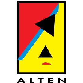 Alten Logo Vector PNG | Alten Engineering and Technology Consulting Brand Emblem | Modern Geometric Alten Corporate Symbol | Alten Innovative Services Logo