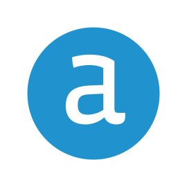 Alteryx Logo Vector PNG | Modern Data Analytics Icon | Minimalist Brand Emblem | Blue Circle with Stylized Lowercase A