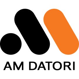 Am Datori Logo Vector PNG | Modern AM Datori Brand Emblem | Minimalist AM Datori Corporate Mark | AM Datori Iconic Letterform Symbol