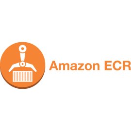 Amazon Elastic Container Registry Logo Vector PNG | Amazon ECR Container Service Icon | AWS Container Registry Brand Mark | Cloud-Native DevOps Repository Symbol