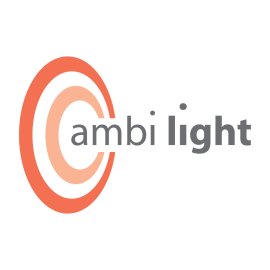 Ambilight Logo Vector Png | Ambient lighting brand identity | Modern illumination concept logo | Soft gradient concentric ring emblem