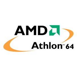 AMD Athlon 64 Processor Logo Vector PNG | AMD Athlon 64 CPU Branding | AMD 64‑bit Desktop Processor Emblem | AMD Athlon Performance Icon