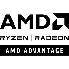 AMD Ryzen Radeon AMD Advantage Logo Vector PNG | AMD performance ecosystem emblem | Integrated CPU-GPU gaming platform badge | High-performance computing and graphics brand mark