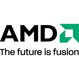 AMD The Future Is Fusion Logo Vector PNG|AMD corporate wordmark with fusion tagline|Modern AMD emblem highlighting innovation and integration|AMD brand logo emphasizing the future of computing