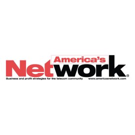 Americas Network Logo Vector PNG | Bold telecom media branding | Strategic business and profit focus | Iconic red and black wordmark design