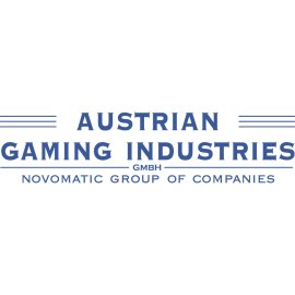 Austrian Gaming Industries Logo Vector PNG | Novomatic Group Brand Mark | Classic Industrial Wordmark Design | Corporate Gaming Technology Emblem