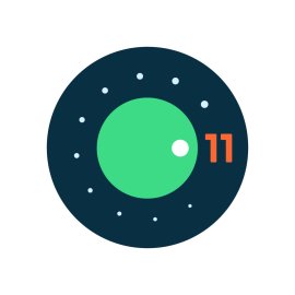Android 11 Official Logo Vector PNG | Modern Mobile OS Emblem | Circular Tech Interface Icon | Minimalist Software Version Branding