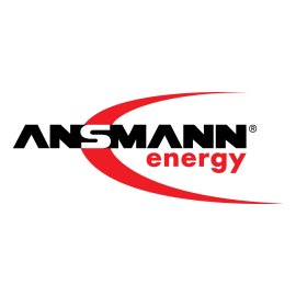 Ansmann Energy Logo Vector PNG | Ansmann Energy Official Brand Emblem | Dynamic Red Arc Power Symbol | Professional Battery & Power Solutions Logo
