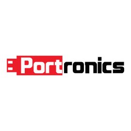 Portronics Logo Png | Portronics Logo Vector | Portable Electronic Frontiers  |  Connectivity in Motion  |  Precision in Your Pocket