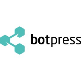 Botpress Logo Vector PNG | Modern Conversational AI Brandmark | Modular Chatbot Platform Emblem | Minimalist Technology Identity