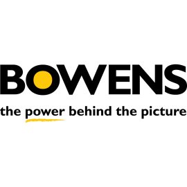 Bowens Logo Vector PNG | Bowens Professional Lighting Brand Mark | Bowens Photography Equipment Identity | Bowens The Power Behind The Picture Emblem
