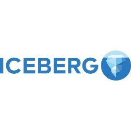 Apache Iceberg Logo Vector PNG | Modern Data Lakehouse Emblem | Scalable Big Data Table Format Icon | Open Source Analytics Branding