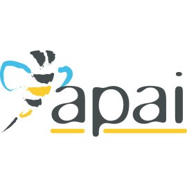 Apai Logo Vector PNG | Modern Apai Brand Emblem | Creative Apai Bee Symbol | Apai Corporate Identity Mark