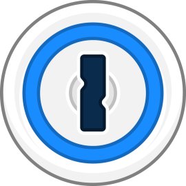 1Password Logo Vector PNG | Digital Vault Emblem | Modern Cybersecurity Icon | Secure Password Manager Symbol