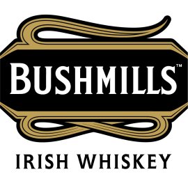Bushmills Irish Whiskey Logo | Heritage Irish Whiskey Emblem | Classic Bushmills Brand Mark | Premium Distillery Identity