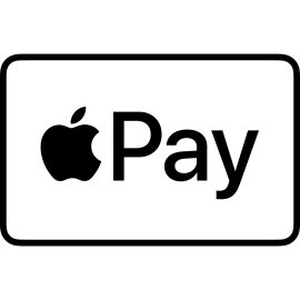 Apple Pay Acceptance Mark Logo Vector PNG | Apple Pay contactless payment emblem | Secure digital wallet acceptance badge | Minimalist monochrome Apple Pay brand icon