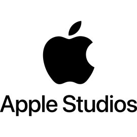 Apple Studios Logo Vector PNG | Minimalist Apple Studios emblem | Iconic bitten apple film imprint | Modern entertainment brand mark