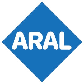 Aral Logo Vector PNG | Aral Fuel Brand Emblem | Aral Blue Diamond Symbol | Aral Gas Station Identity