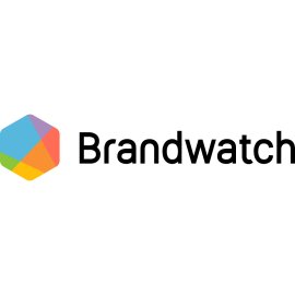 Brandwatch Logo Vector PNG | Modern Social Intelligence Emblem | Colorful Hexagon Brand Mark | Contemporary Data Analytics Identity