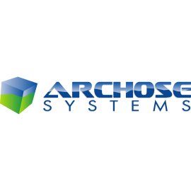 Archose Systems Logo Vector PNG | Modern 3D Technology Brand Mark | Innovative Archose Systems Wordmark | Professional Corporate Identity Design
