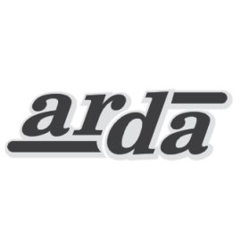 Arda Bilgisayar Logo Vector PNG | Arda Computer Brand Emblem | Modern Monochrome Arda Logotype | Streamlined Arda Wordmark Design