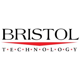 Bristol Technology Logo Vector PNG | Elegant corporate wordmark | Red accent underline with typographic emphasis | Professional technology brand identity