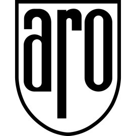 Aro Logo Vector PNG | Minimalist Aro Emblem | Modern Aro Shield Mark | Bold Aro Wordmark Icon