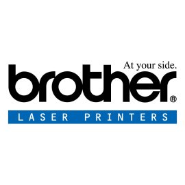 Brother Logo Vector PNG | Brother Laser Printers Brand Mark | Brother At Your Side Slogan Logo | Brother Corporate Wordmark Design