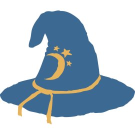 Browserify Wizard Hat Emblem | Magical JavaScript Bundler Icon | Modern Browserify Branding Concept | Browserify Logo Vector PNG Design