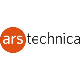 Ars Technica Logo Vector PNG | Minimalist tech media emblem | Modern typography-driven brand mark | Bold orange circle wordmark