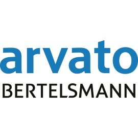Arvato Bertelsmann Logo Vector PNG | Arvato corporate wordmark | Bertelsmann services division emblem | Professional blue and black typography logo