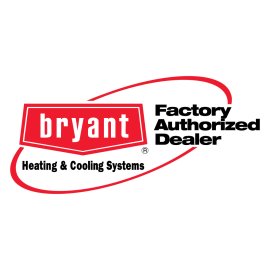 Bryant Factory Authorized Dealer Logo Vector PNG | Bryant Heating & Cooling Systems Emblem | Official Bryant HVAC Dealer Badge | Bryant Red Shield Brand Mark