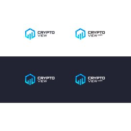 Crypto View Logo Png | Crypto View Logo Vector | Deciphering Digital Horizons  Illuminating Blockchain Pathways  A Lens on the Future of Finance