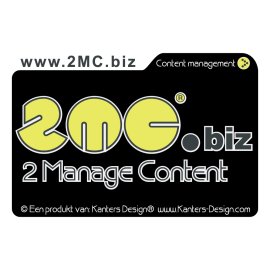 2MC.biz Digital Logo Vector PNG | 2 Manage Content Brand Emblem | Modern Content Management Identity | Kanters Design Product Mark