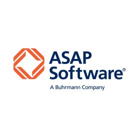 ASAP Software Logo Vector PNG | Modern corporate software branding | Dynamic geometric emblem with bold typography | Professional identity for technology and licensing services