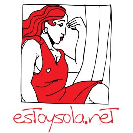 Estoy Sola Punto Net Logo Png | Estoy Sola Punto Net Logo Vector | Estoy Sola Punto Net | Digital Solitude | Feminine Resilience | Connected Isolation