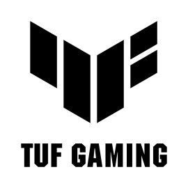 Asus TUF Gaming Logo Vector PNG | TUF Gaming emblem black minimalist | Durable esports identity mark | Performance-focused hardware branding symbol