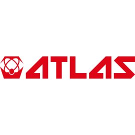 Atlas Brace Technologies Logo Vector PNG | High-Impact Motorsports Safety Branding | Bold Geometric Wordmark Design | Modern Red Atlas Brace Identity