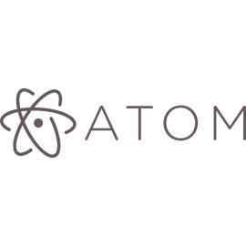 Atom Editor Logo Vector PNG | Modern Atom Text Editor Emblem | Minimalist Developer Tool Branding | Open‑Source Coding Icon