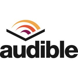 Audible Logo Vector PNG | Audible Audiobook Brand Emblem | Audible Sound Wave Icon | Audible Digital Listening Platform Logo