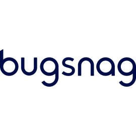Bugsnag Logo Vector PNG | Modern error monitoring brand mark | Clean lowercase wordmark in deep blue | Contemporary software observability identity