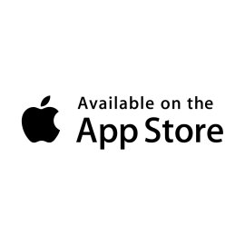 Available on the App Store Badge Vector|Apple App Store Availability Logo|Minimalist Apple App Store Download Icon|Official iOS App Distribution Mark