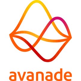 Avanade Logo Vector PNG | Modern gradient ribbon emblem | Dynamic digital transformation symbol | Contemporary technology consultancy brand mark