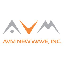 AVM New Wave Inc Logo Vector PNG | Modern AVM New Wave corporate emblem | Minimalist AVM New Wave brand mark | AVM New Wave Inc technology-forward identity